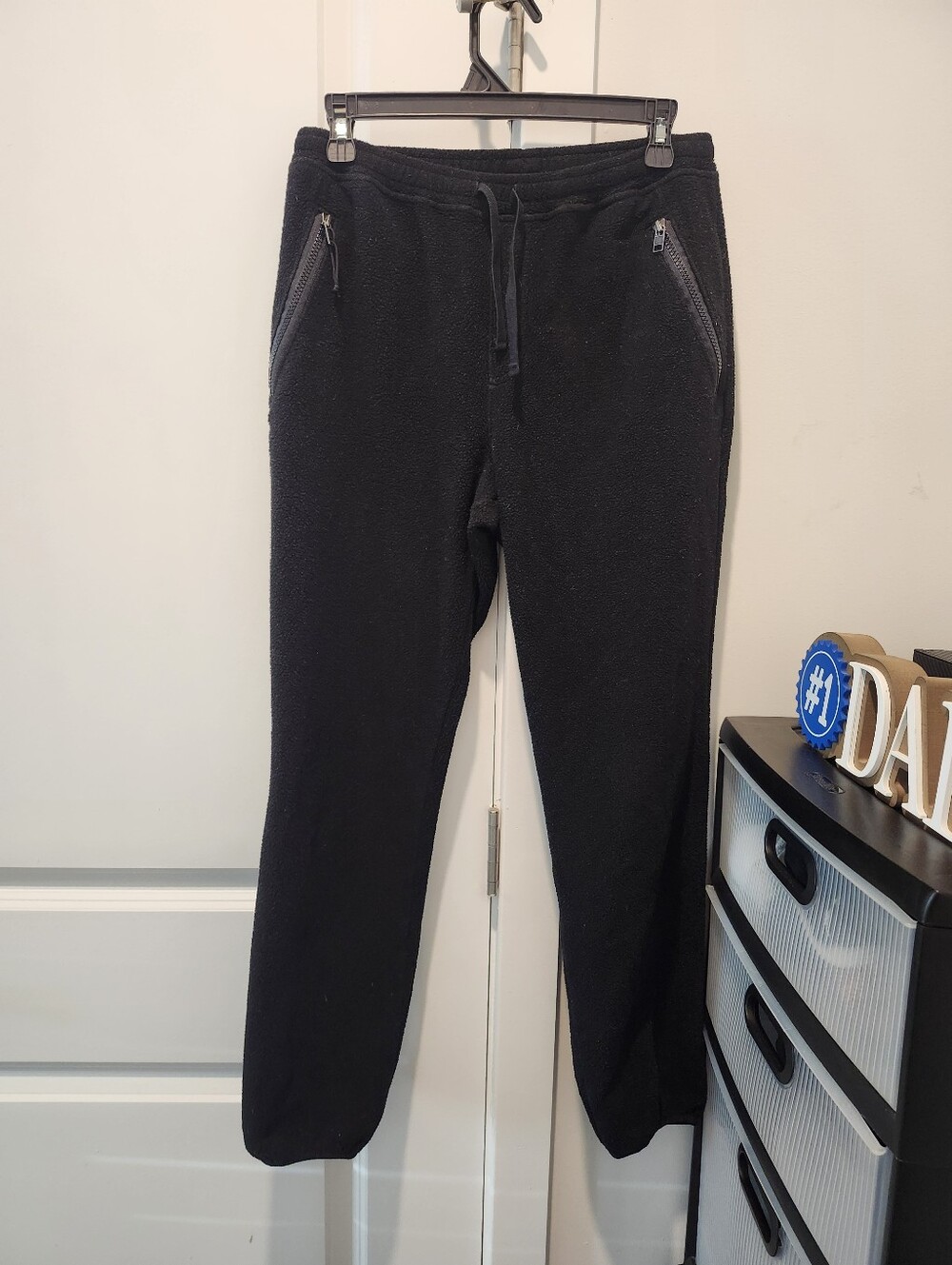 Patagonia Women's Black Drawstring Fleece Pants
